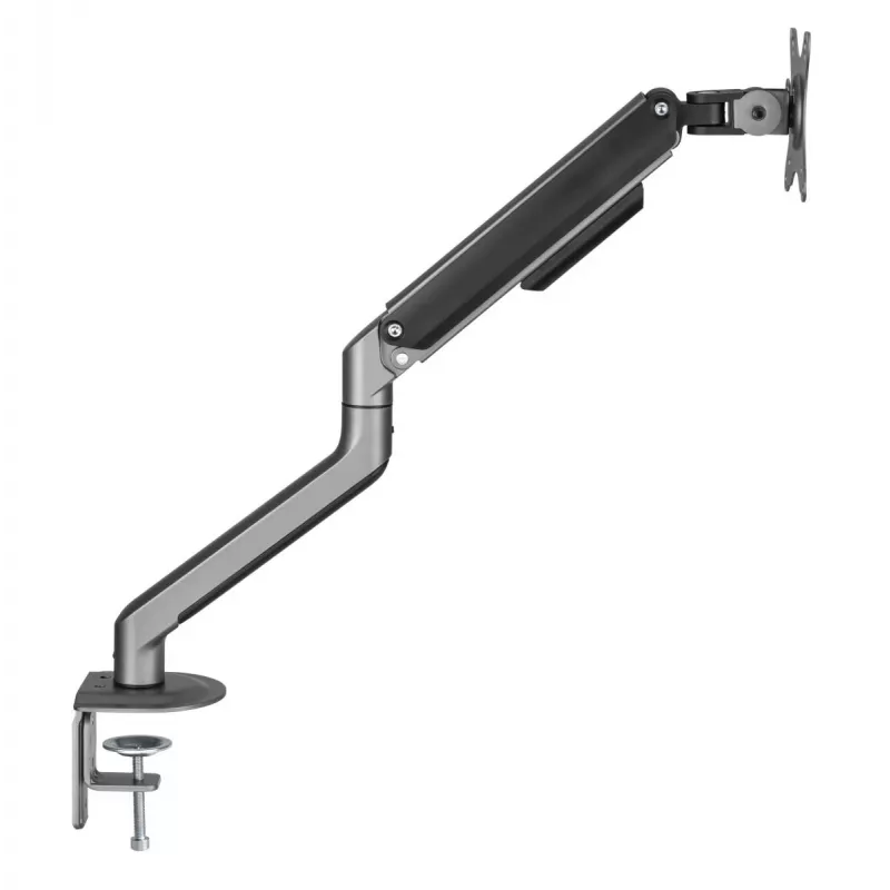 Monitorhalterung Gembird MA-DA1-05 Klemme/Tischdurchführung für 17–32 Zoll Bildschirme, VESA 75x75–100x100, max. Traglast 9 kg, grau