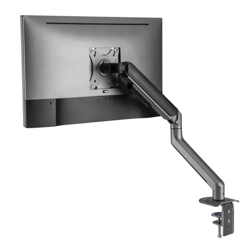 Monitorhalterung Gembird MA-DA1-05 Klemme/Tischdurchführung für 17–32 Zoll Bildschirme, VESA 75x75–100x100, max. Traglast 9 kg, grau