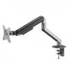 Monitorhalterung Gembird MA-DA1-05 Klemme/Tischdurchführung für 17–32 Zoll Bildschirme, VESA 75x75–100x100, max. Traglast 9 kg, grau