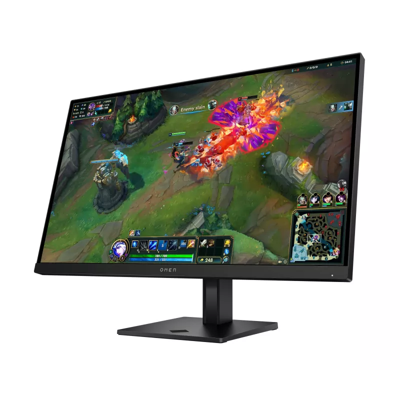 HP OMEN 27 Zoll QHD 180 Hz Gaming-Monitor, 68,6 cm (27 Zoll), 2560 x 1440 Pixel, Quad HD, LCD, 1 ms, Schwarz