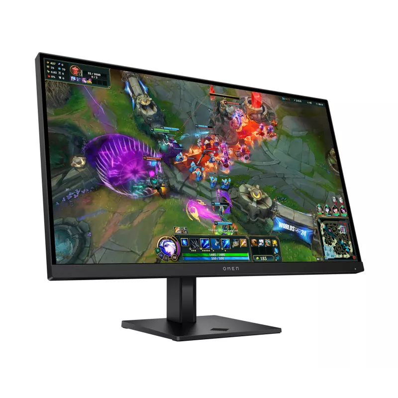 HP OMEN LCD 27qs G2 68,6 cm (27 Zoll) QHD 2560x1440 240 Hz 1 ms 400 cd/m² 2xHDMI, DP, USB, Pivot, VESA Computermonitor 68,6 cm (27 Zoll) 2560 x 1440 Pixel Quad HD Schwarz