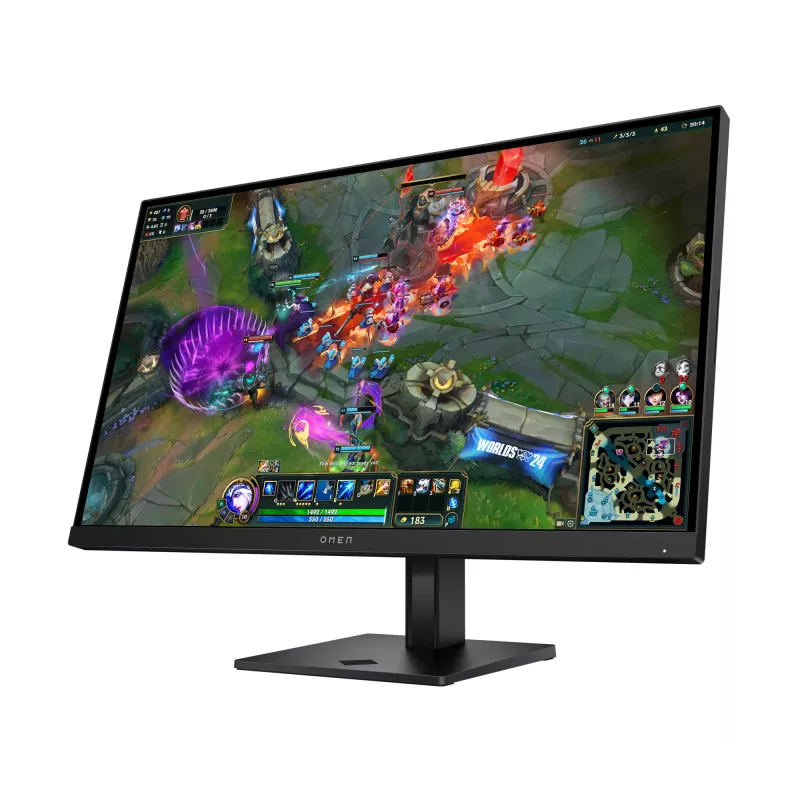 HP OMEN LCD 27qs G2 68,6 cm (27 Zoll) QHD 2560x1440 240 Hz 1 ms 400 cd/m² 2xHDMI, DP, USB, Pivot, VESA Computermonitor 68,6 cm (27 Zoll) 2560 x 1440 Pixel Quad HD Schwarz
