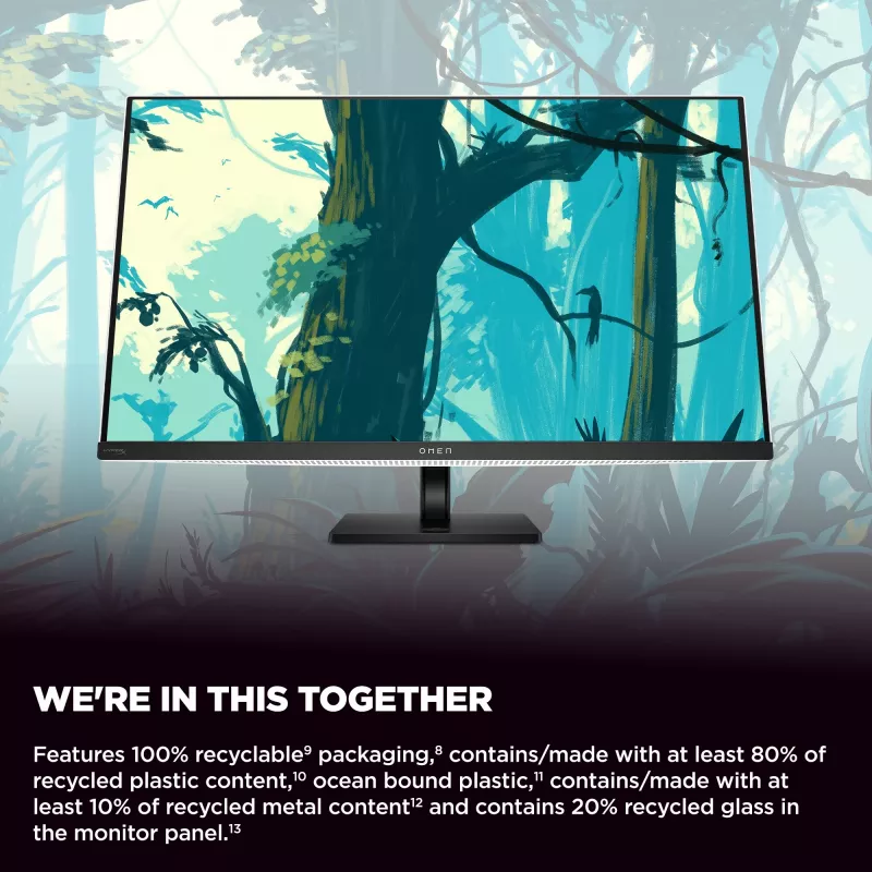 HP OMEN Transcend 31,5 Zoll UHD 240 Hz OLED Gaming Monitor – Transcend 32