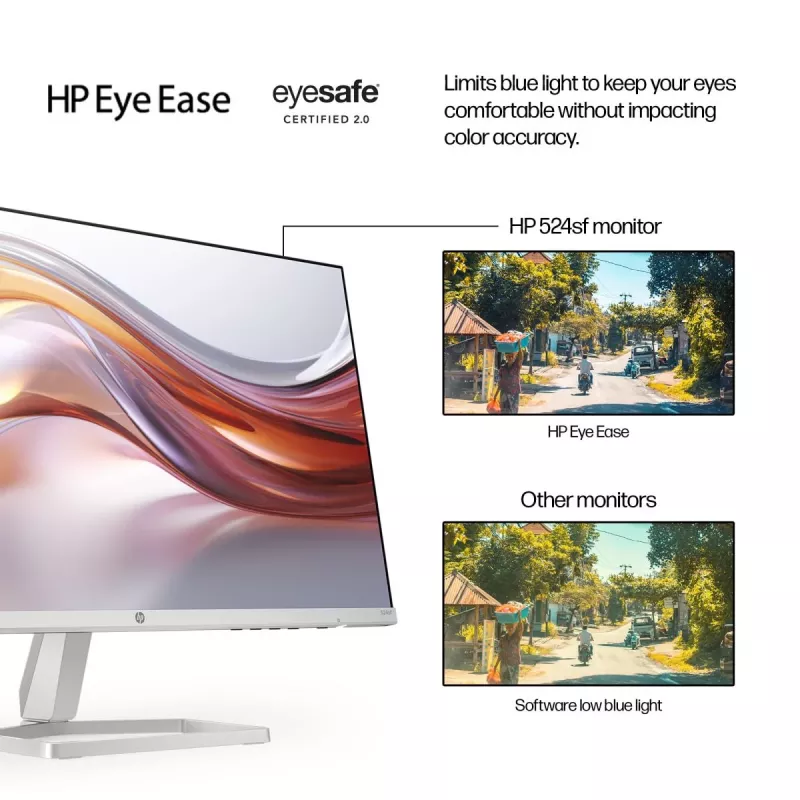 HP Desktop-Monitor – Serie 5 524sf – 24 Zoll – 1920x1080 (FHD) – IPS