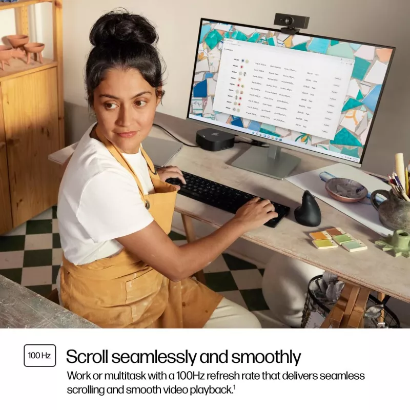 HP Desktop Monitor - Series 5 524sh - 24in - 1920x1080 (FHD) - IPS - Höhenverstellbar