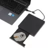 Optisches Laufwerk IBOX IED03 DVD±RW USB 3.1 Gen1 (USB-C) Schwarz, Tray, 24x CD / 8x DVD
