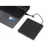 Optisches Laufwerk IBOX IED03 DVD±RW USB 3.1 Gen1 (USB-C) Schwarz, Tray, 24x CD / 8x DVD
