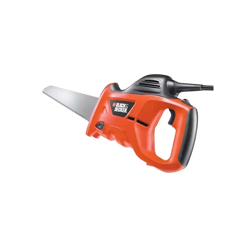 Bügelsäge Schwarz & Decker KS880EC-QS – Bügelsäge, Klingenlänge 23,9 cm, ergonomischer Griff, orange