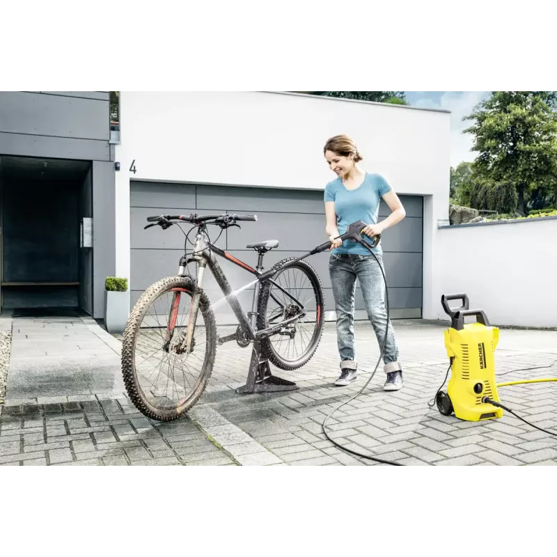 Hochdruckreiniger Kärcher K 2 POWER CONTROL HOME — elektrisch, 1400 W, 110 bar, 360 l/h, 5 m Schlauch, aufrecht