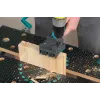 Montagewerkzeug Wolfcraft Dübelmeister für Dübel 6/8/10 mm, Plattenstärke 1,2–30 mm, Kunststoff/Stahl, schwarz