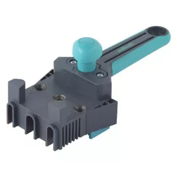 Montagewerkzeug Wolfcraft Dübelmeister für Dübel 6/8/10 mm, Plattenstärke 1,2–30 mm, Kunststoff/Stahl, schwarz