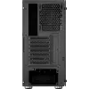PC-Gehäuse AEROCOOL Zauron Midi Tower Schwarz — Midi-Tower, Seitenfenster, unterstützt ATX/microATX/Mini-ITX, max. GPU 32,5 cm, CPU-Kühlerhöhe 166 mm, 2x 3,5-Zoll-Einschübe, 4x 2,5-Zoll-Einschübe
