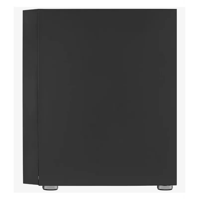 PC Midi Tower Gehäuse AEROCOOL Graphite‑G‑BK‑v2 — Schwarz, ATX/Micro‑ATX/Mini‑ITX, vorne 2×140 mm + hinten 1×140 mm