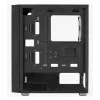 PC Midi Tower Gehäuse AEROCOOL Graphite‑G‑BK‑v2 — Schwarz, ATX/Micro‑ATX/Mini‑ITX, vorne 2×140 mm + hinten 1×140 mm
