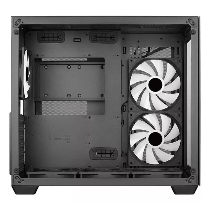 Aerocool Dryft Midi Tower Schwarz