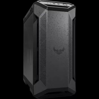 PC-Gehäuse ASUS TUF Gaming GT501 Midi Tower — Schwarz, unterstützt ATX/Micro‑ATX/Mini‑ITX/E‑ATX, 3x120mm Front, 1x140mm Rückseite, 42 cm GPU, 18 cm CPU-Kühler