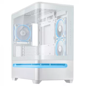 ASUS PRIME AP202 ARGB Midi Tower Weiß