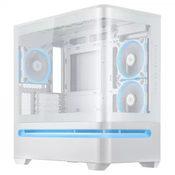 ASUS PRIME AP202 ARGB Midi Tower Weiß