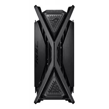 PC-Gehäuse ASUS ROG Hyperion GR701 BTF Edition Tower — schwarz, gehärtetes Glas, Unterstützung für E-ATX/ATX/microATX, 46 cm GPU, 420 mm oberer Radiator