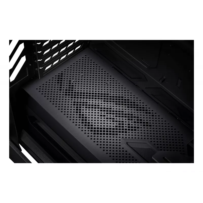 PC-Gehäuse ASUS ROG Hyperion GR701 BTF Edition Tower — schwarz, gehärtetes Glas, Unterstützung für E-ATX/ATX/microATX, 46 cm GPU, 420 mm oberer Radiator