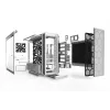 PC-Gehäuse be quiet! Silent Base 802 Window White Midi Tower
