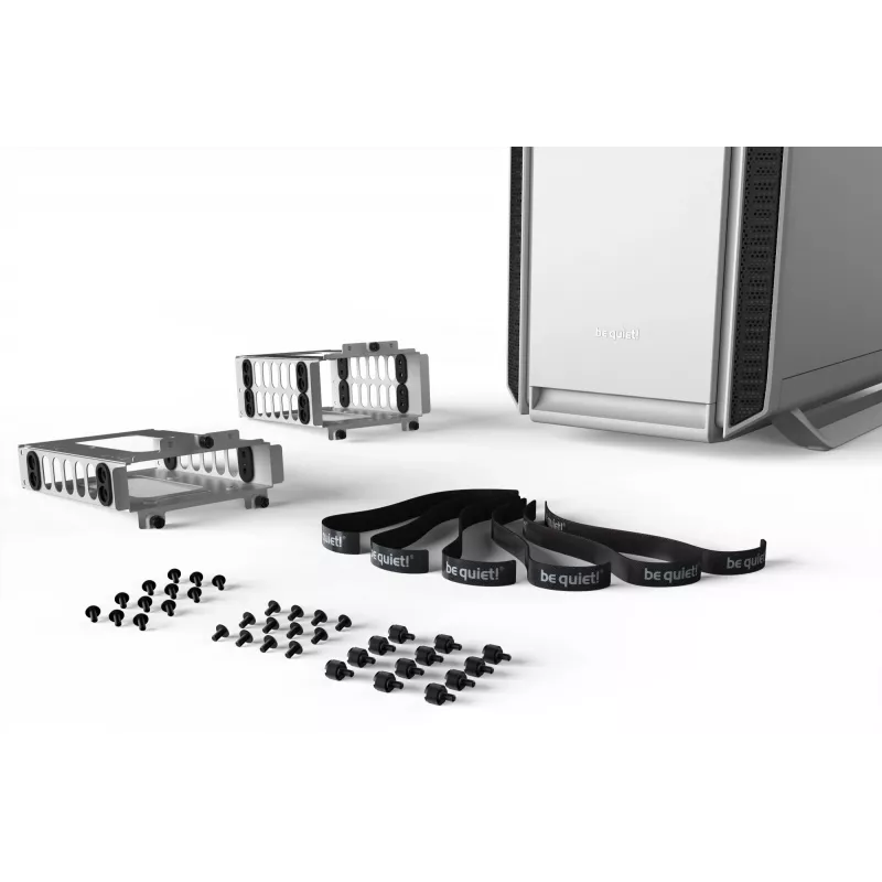 PC-Gehäuse be quiet! Silent Base 802 Window White Midi Tower