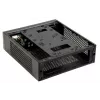PC-Gehäuse CHIEFTEC IX-01B-OP Small Form Factor SFF Mini-ITX, 1×3,5-Zoll-Schacht, Stahl, schwarz