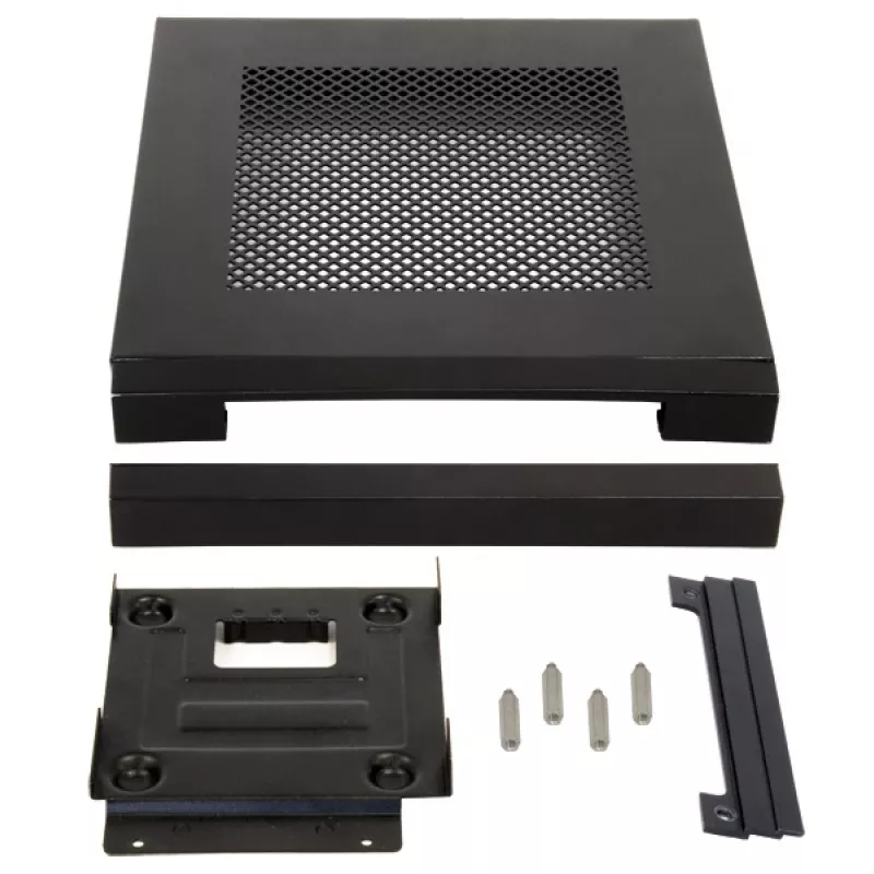 Chieftec IX-03B Mini-Tower Schwarz 85 W
