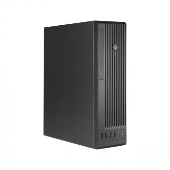 Computergehäuse CHIEFTEC BE-10B-300 Small Form Factor Schwarz, microATX, 300W Netzteil, 22 cm GPU