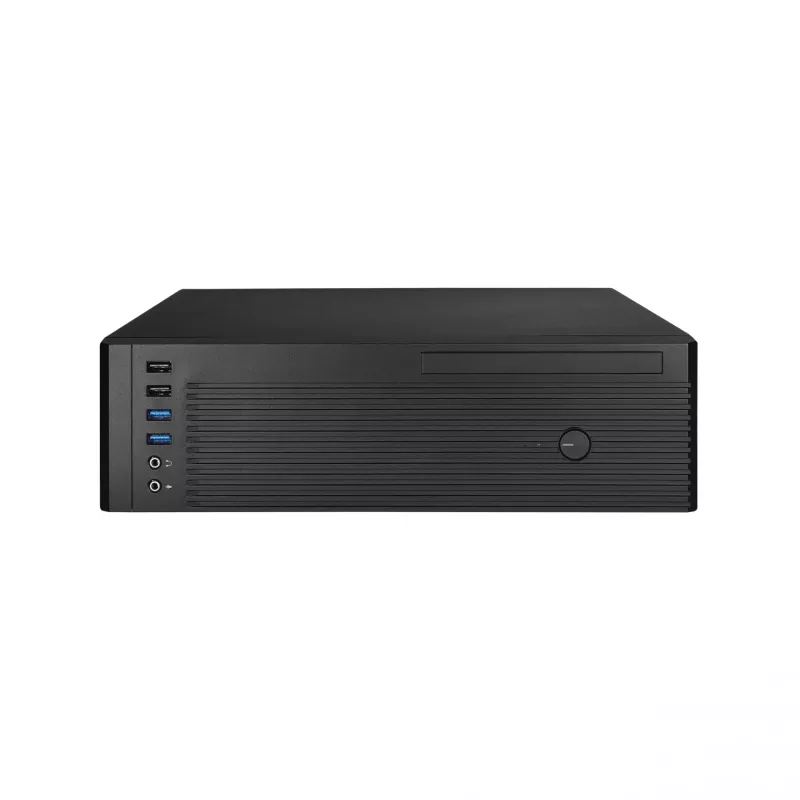 Computergehäuse CHIEFTEC BE-10B-300 Small Form Factor Schwarz, microATX, 300W Netzteil, 22 cm GPU