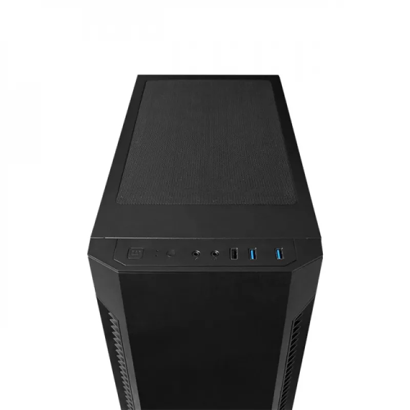 PC-Gehäuse CHIEFTEC AS-01B-OP Full Tower ATX, unterstützt GPUs bis 320 mm, CPU-Kühlerhöhe 170 mm, 2×3,5 Zoll + 2×2,5 Zoll Schächte, USB 3.2 Gen1