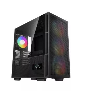DEEPCOOL Ch560 Digital Midi Tower Gehäuse - Schwarz