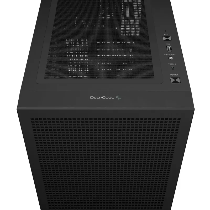 DEEPCOOL Ch560 Digital Midi Tower Gehäuse - Schwarz