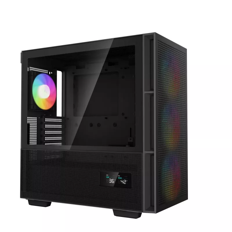 DEEPCOOL Ch560 Digital Midi Tower Gehäuse - Schwarz