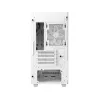 DeepCool CH360 Micro-ATX PC-Gehäuse, Hartglas, ohne Netzteil, Weiß