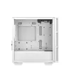 DeepCool CH360 Micro-ATX PC-Gehäuse, Hartglas, ohne Netzteil, Weiß