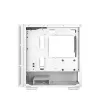 DeepCool CH360 Micro-ATX PC-Gehäuse, Hartglas, ohne Netzteil, Weiß