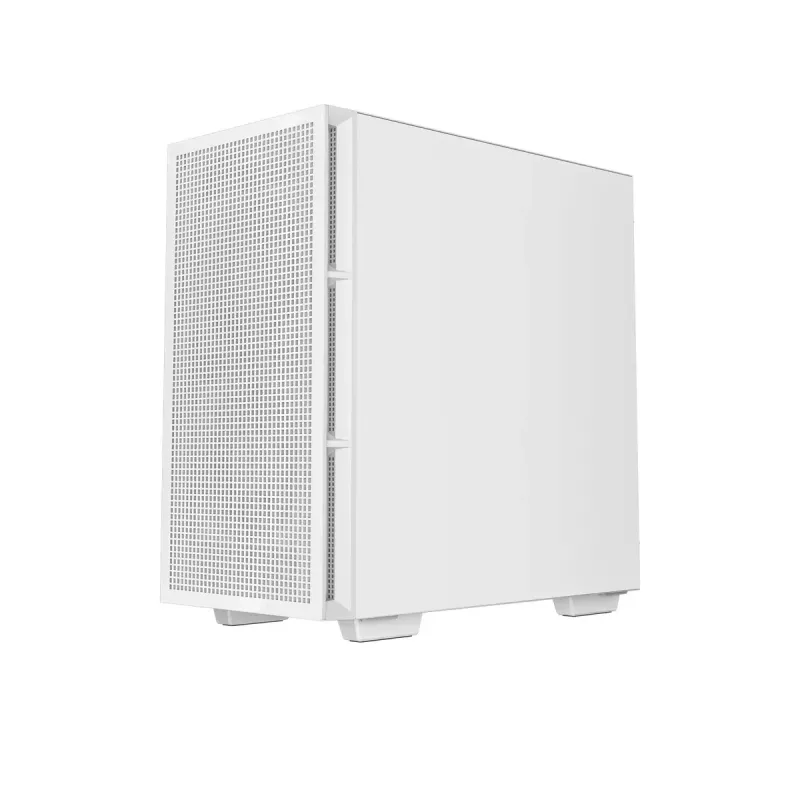 DeepCool CH360 Micro-ATX PC-Gehäuse, Hartglas, ohne Netzteil, Weiß