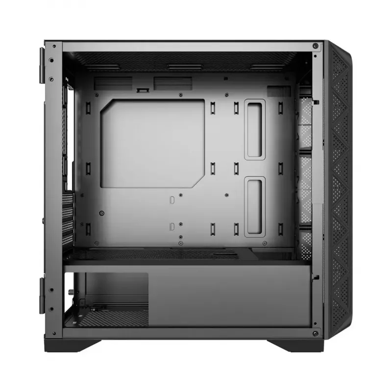 Computergehäuse Gembird CCC-FC-MK200 ATX-Gehäuse schwarz