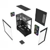 Computergehäuse GEMBIRD Fornax X550, ATX, Schwarz
