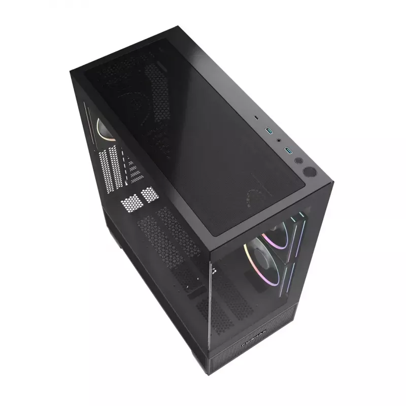 Computergehäuse GEMBIRD Fornax X550, ATX, Schwarz