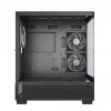 Computergehäuse GEMBIRD Fornax X550, ATX, Schwarz