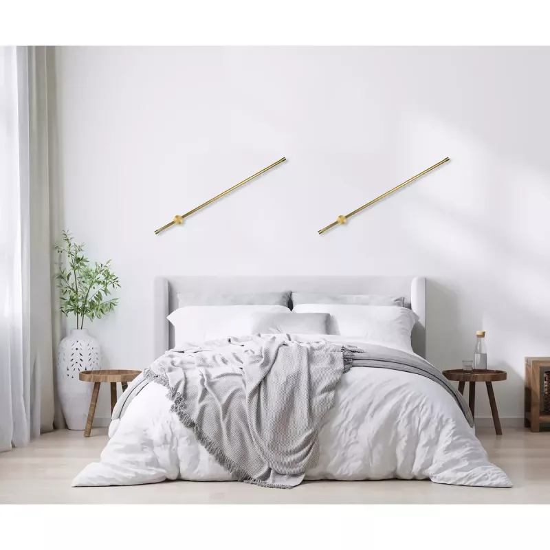 LED-Wandleuchte ActiveJet AJE-HILTON Patina Gold 13W 3000K 555lm 900mm Innenbereich CRI80