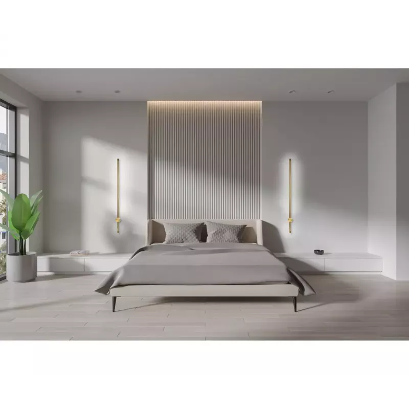 LED-Wandleuchte ActiveJet AJE-HILTON Patina Gold 13W 3000K 555lm 900mm Innenbereich CRI80