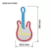 LED-Neon-Leuchtschild ActiveJet AJE-NEON GUITAR mehrfarbig USB 5V, 240×176×20 mm, Aufputzmontage