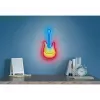 LED-Neon-Leuchtschild ActiveJet AJE-NEON GUITAR mehrfarbig USB 5V, 240×176×20 mm, Aufputzmontage