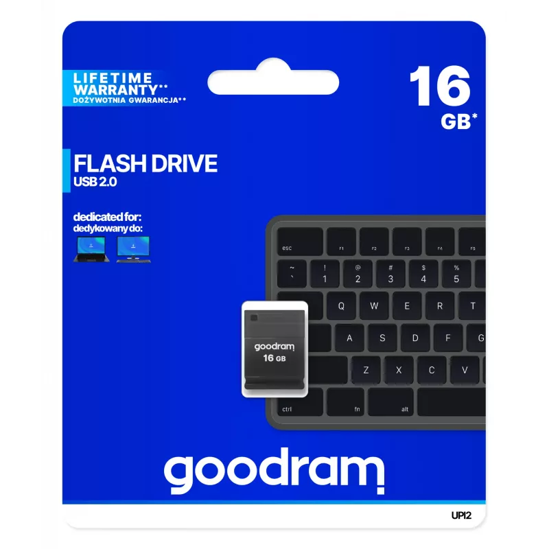 Goodram UPI2 USB-Stick 16 GB USB Typ-A 2.0 Schwarz