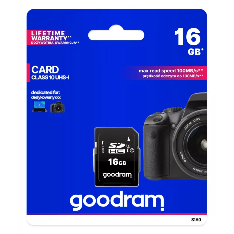 Goodram S1A0 16 GB SDHC UHS-I Class 10