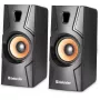Kabelgebundener Desktop-Lautsprecher DEFENDER Aurora S8 — 2.0, 8 W RMS, USB-Stromversorgung, 3,5 mm, schwarz