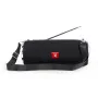 GEMBIRD tragbarer BT-Lautsprecher mit FM-Radio und Antenne - Schwarz